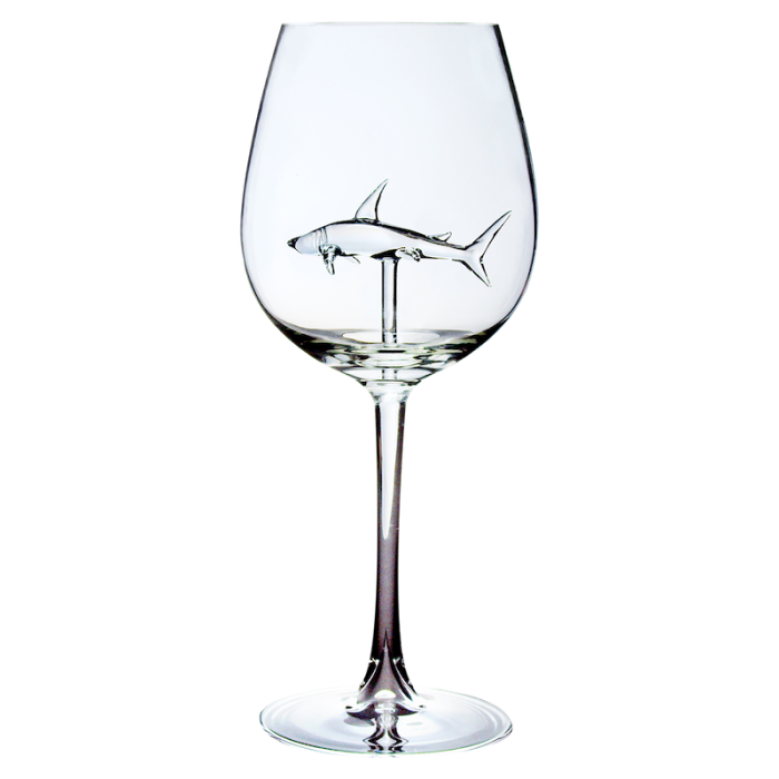 Shark Wine Glass C-version