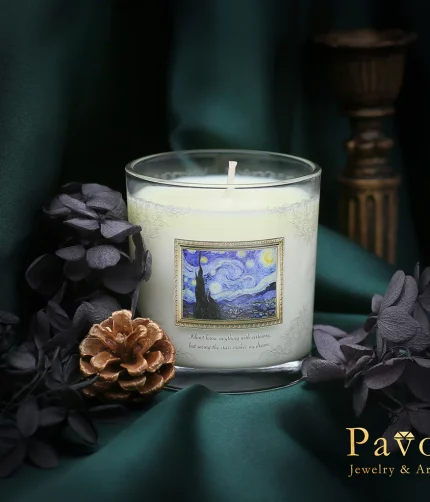 Van Gogh Starry Night Signature Classic Candle