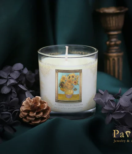 Van Gogh Twelve Sunflowers Signature Classic Candle